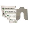 Maudlin Products Slotted Shim A-2 x 2" x 0.003", Pk20 MSA003-20