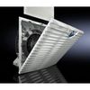 Rittal Wet-Location Square Axial Fan, Square, 24V DC, 71 cfm, 8 in W. 3239124