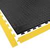 Wearwell Interlocking Antifatigue Mat Tile, Polyurethane, 3 ft Long x 3 ft Wide, 5/8 in Thick 502