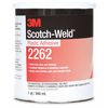 3M Plastic Adhesive, 2262 Series, clear, 1 qt, Can 2262