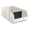 Akro-Mils 60 lb Shelf Storage Bin, Plastic, 8 1/4 in W, 7 in H, 20 1/2 in L, Beige 30348BEIGE