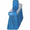 Vikan 12 in Sweep Face Broom Head, Stiff, Synthetic, Blue 31663