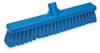 Vikan 16 in Sweep Face Broom Head, Medium, Synthetic, Blue 31793