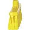 Vikan 12 in Sweep Face Broom Head, Stiff, Synthetic, Yellow 31666