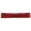Vikan 19 in Sweep Face Broom Head, Stiff, Synthetic, Red 29204