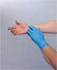 Ansell Disposable Gloves, 4.00 mil Palm, Nitrile, Powder-Free, L, 100 PK, Blue 73-405