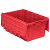 Buckhorn Red Attached Lid Container, Plastic, 16.83 gal Volume Capacity AR2717120202000
