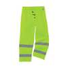 Glowear By Ergodyne Rain Pants, Breathable, Hi-Vis Lime, 3XL 8915