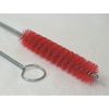 Tough Guy Pipe Brush, 13 in L Handle, 5 in L Brush, Red, Polypropylene, 18 in L Overall 2VGZ5