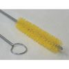 Tough Guy Pipe Brush, 13 in L Handle, 5 in L Brush, Yellow, Polypropylene, 18 in L Overall 2VHD3