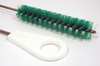 Tough Guy Pipe Brush, 31 in L Handle, 5 in L Brush, Green, Polypropylene, 36 in L Overall 2VHE4