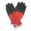 Honeywell North PVC Coated Gloves, 3/4 Dip Coverage, Red, L, PR NF11X/9L