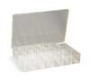 Flambeau Compartment Box with 12 compartments, Plastic, 2 13/16 in H x 8-1/2 in W 6676KC