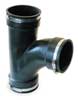 Zoro Select Flexible Tee, For Pipe Size 4" QT-400
