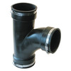 Zoro Select Flexible Tee, For Pipe Size 4" QT-400