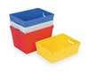 Diversi-Plast Nesting Container, Blue, Polyethylene, 18 in L, 13 in W, 12 in H, 1.02 cu ft Volume Capacity 39812