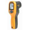 Fluke Infrared Thermometer, Backlit LCD, -22 Degrees  to 662 Degrees F, Single Dot Laser Sighting FLUKE-59 MAX