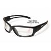 Edge Eyewear Safety Glasses, Clear Anti-Scratch SBR611