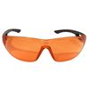 Edge Eyewear Safety Glasses, Orange Anti-Fog, Scratch-Resistant XDF610