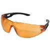 Edge Eyewear Safety Glasses, Orange Anti-Fog, Scratch-Resistant XDF610