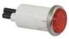 Zoro Select Flush Indicator Light, Amber, 120V 20C847