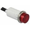 Zoro Select Raised Indicator Light, Red, 120V 20C854