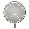 Pic Gauges Pressure Gauge, 0 to 30 psi, 1/2 in MNPT, Stainless Steel, Silver 6001-2LC