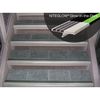 Wooster Products Stair Nosing, Black, 48in W, Extruded Alum, M231BFNGBLA4 M231BFNGBLA4