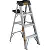 Dewalt 4 ft Aluminum Stepladder, 300 lb Capacity DXL2010-04