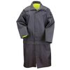 5.11 Rain Jacket, Unisex, Rev Blk/Hi-Vis Yellow, L 48125