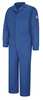 Vf Imagewear Flame Resistant Coverall, Blue, Cotton/Nylon, 34 CLD4RB RG 34