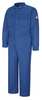 Bulwark Flame Resistant Coverall, Blue CNB6RB SH 42