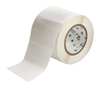 Brady Thermal Transfer Label, White, Labels/Roll: 1000 THT-55-423-1