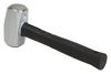 Westward Club Hammer, 4 lb., 12 In, Rubber/Steel 22XP74