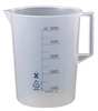 Lab Safety Supply Beaker with Handle, 5000mL, PK2 23X904
