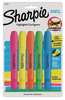 Sharpie Gel Highlighter Set, Gel Stick, Non Smearing PK5 1803277