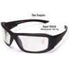 Edge Eyewear Safety Glasses, Clear Anti-Scratch XH611-TT