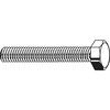 Zoro Select Grade 2, 1/4"-20 Hex Head Cap Screw, Zinc Plated Steel, 3/4 in L, 100 PK U08210.025.0075