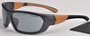 Carhartt Safety Glasses, Gray Scratch-Resistant CHB220D