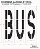 Rae Pavement Stencil, Bus, 48 in STL-116-74815
