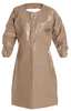 Dupont Coat Apron, Tychem(R) CPF3, Tan, XL, PK6 C3275TTNXL000600