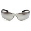 Pyramex Safety Glasses, Silver Mirror Scratch-Resistant S2570S