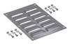 Wiegmann Louver Plate Kit, 7.87 in. Hx7.5 in. W WAVK0606