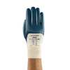 Ansell Nitrile Coated Gloves, 3/4 Dip Coverage, Blue, L, PR 47-400