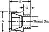 Raco Liquid Tight Connector, 1/2in., Silver 3702-1