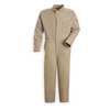 Vf Imagewear Flame Resistant Contractor Coverall, Khaki, M CEC2KH RG 40