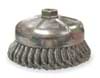 Weiler Knot Wire Cup Wire Brush, Threaded Arbor, 6" 96090