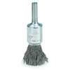 Weiler Crimped Wire End Wire Brush, Coated Steel 96112