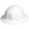 Erb Safety Front Brim Hard Hat, Type 1, Class E, Ratchet (6-Point), Hi-Vis Lime 19990-HIVIS LIME