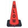 Zoro Select Traffic Cone, 18 In. 1850-L NO PARKING-VE